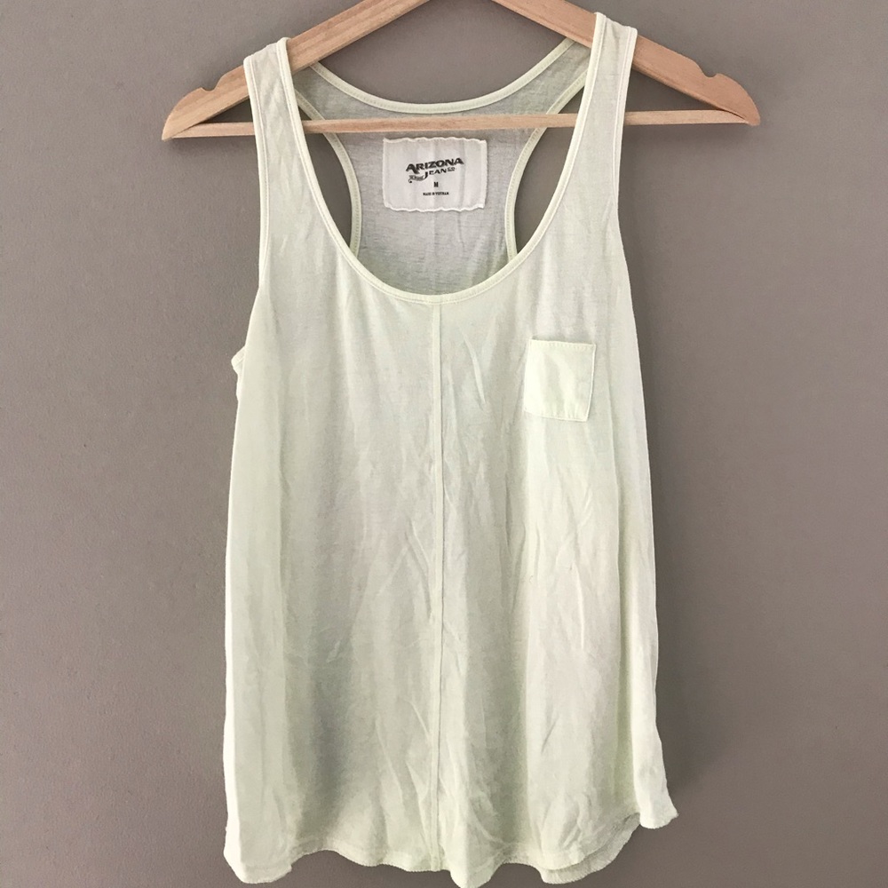 Yellow tank top